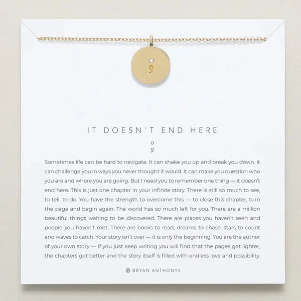 Bryan anthony pause online necklace