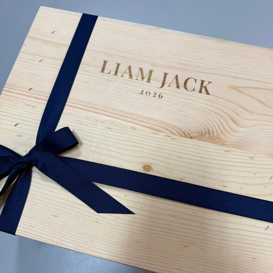 Custom Engraved Wooden Gift Box Upgrade