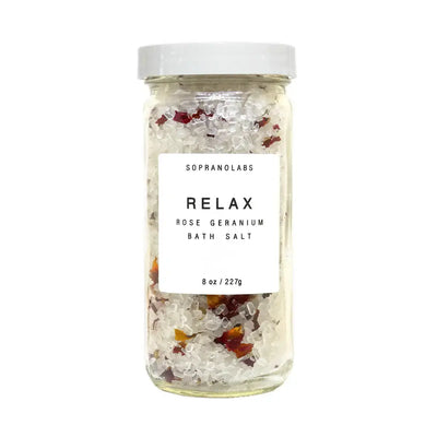 RELAX rose bath salts