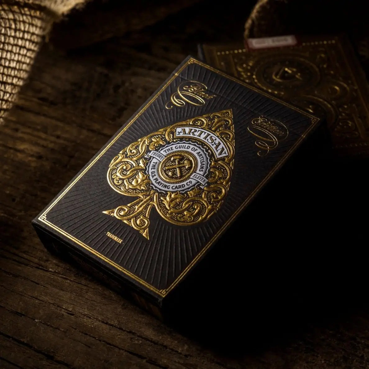 theory11 black artisan playing cards
