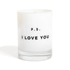 Modern quote candle. Candle gift with quote on it. Keepsake gift.