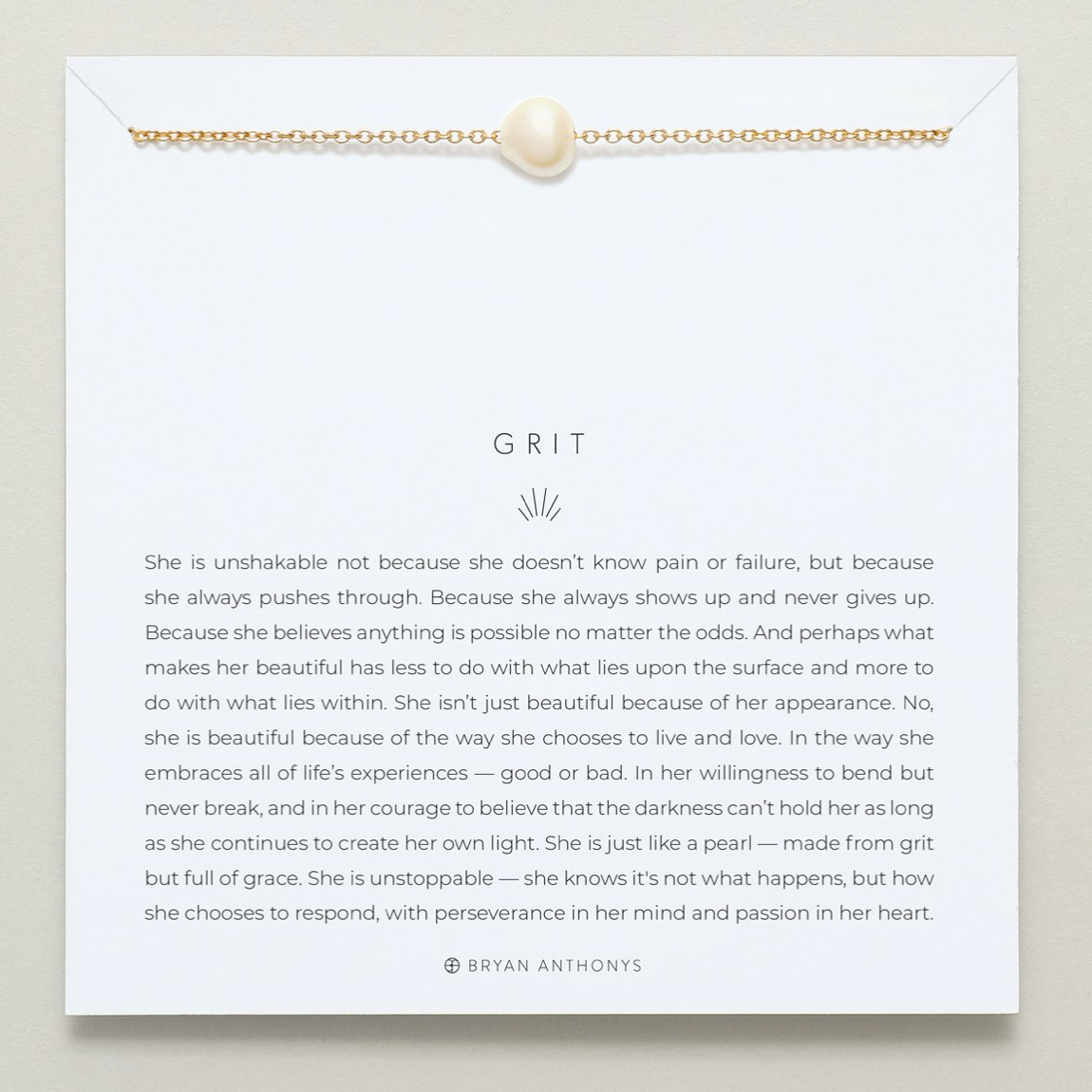 Bryan Anthonys | Grit Necklace, Gold