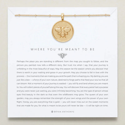 Bryan Anthonys | Where You're Meant to Be Necklace, Gold